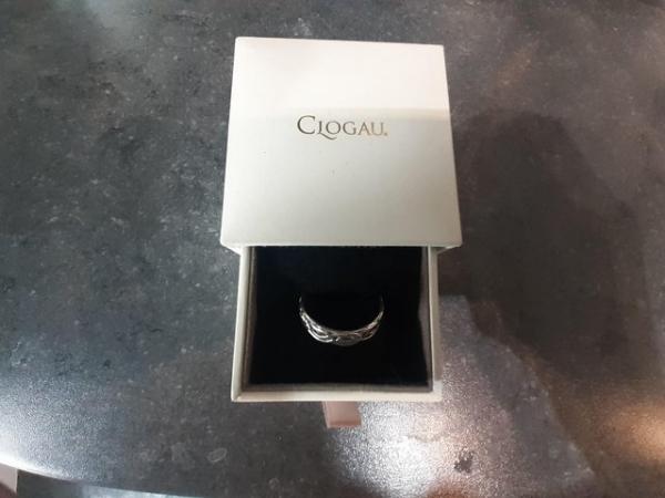 Image 1 of Clogau ring large size with box as new condition