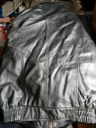 Image 2 of Good Quality Mans Leather Jacket, hardly used.