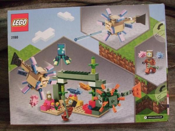 Image 2 of Bargain New Lego Minecraft The Guardian Battle Retired Set