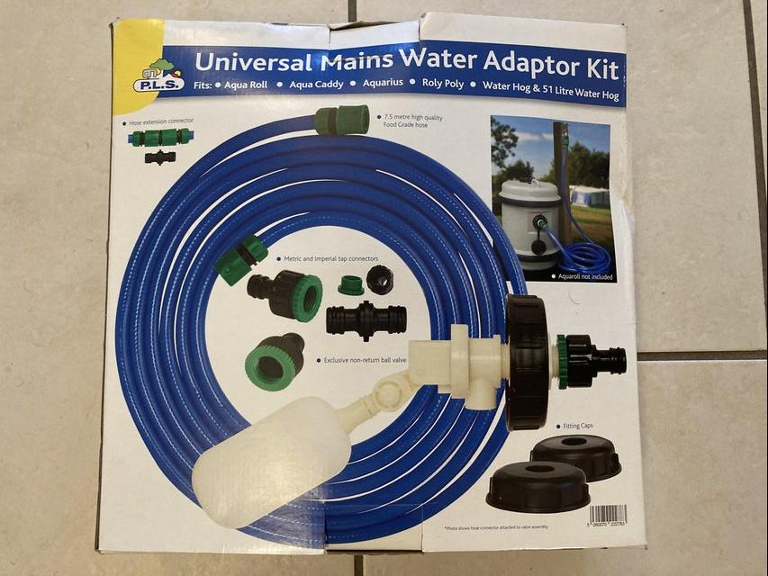 Preview of the first image of PLS Universal Mains Water Adaptor Kit.
