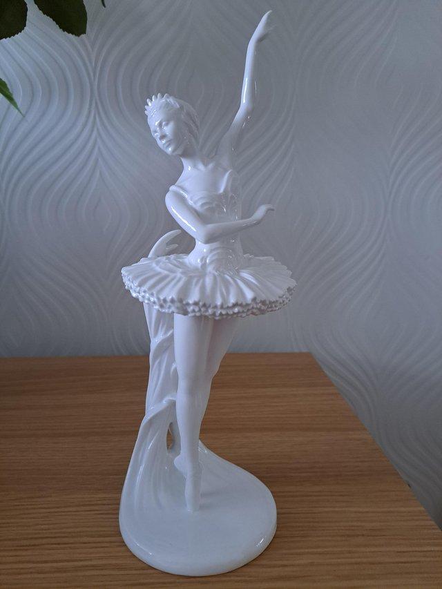 Preview of the first image of Dame Margot Fontayne Ballerina Figurine.