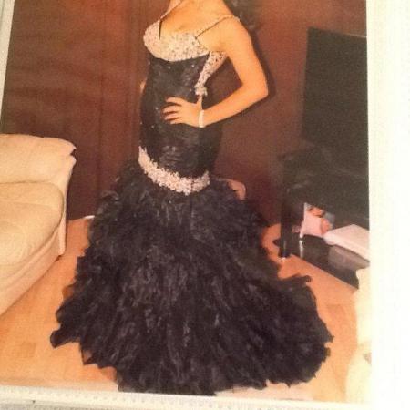Image 1 of Beautiful Prom dress, black, uk 10