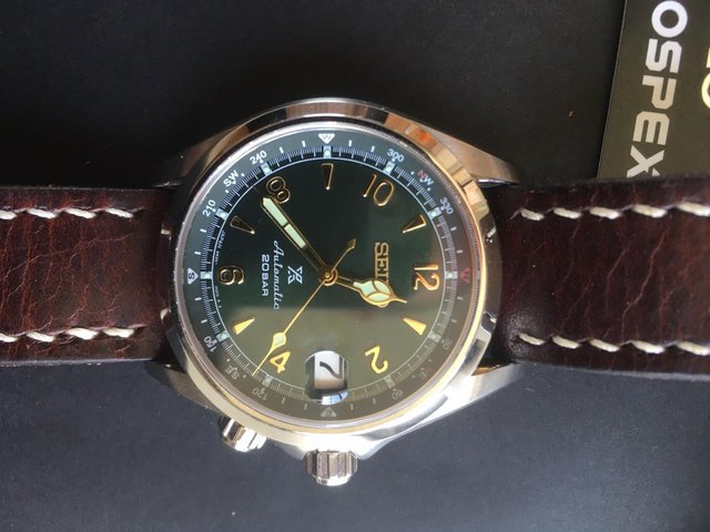 Preview of the first image of Seiko Prospex Green Men's Watch - SPB121J1.