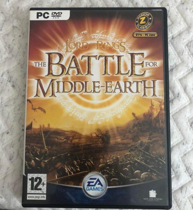 Preview of the first image of PC DVD Rom Game Lord of the Rings The Battle for MiddleEarth.