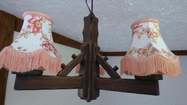 Image 2 of Twenty Two Pink Floral Lampshades