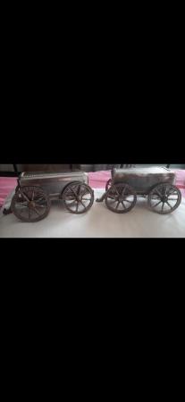 Image 2 of Silver plated vintage carriages for sale
