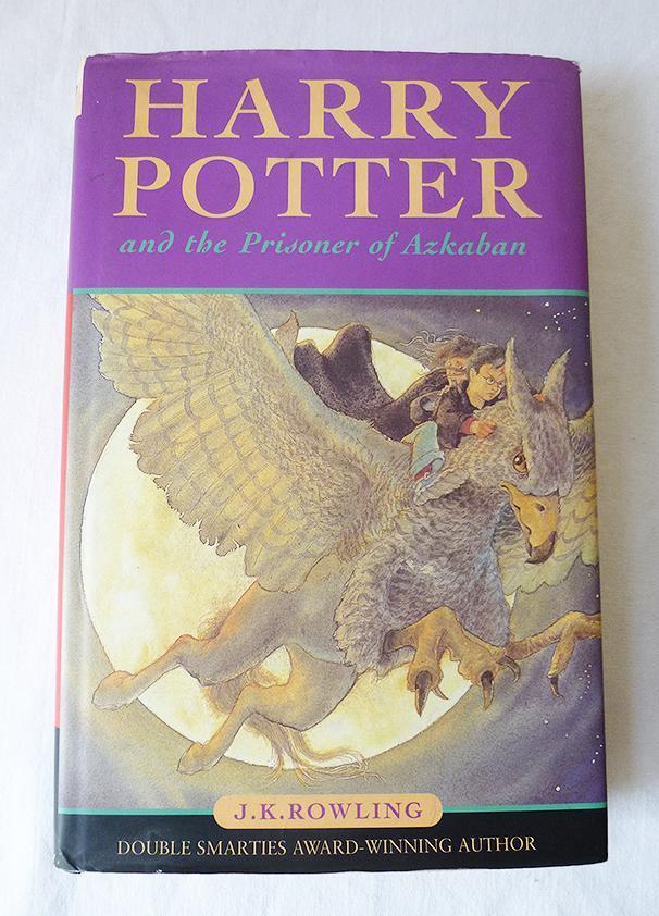 Preview of the first image of THE PRISONER OF AZKABAN, RARE 1999 HARDBACK, 9th IMPRESSION.