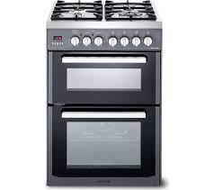 Preview of the first image of KENWOOD 60CM GREY DUAL FUEL COOKER-DOUBLE OVEN-4 BURNERS-WOW.