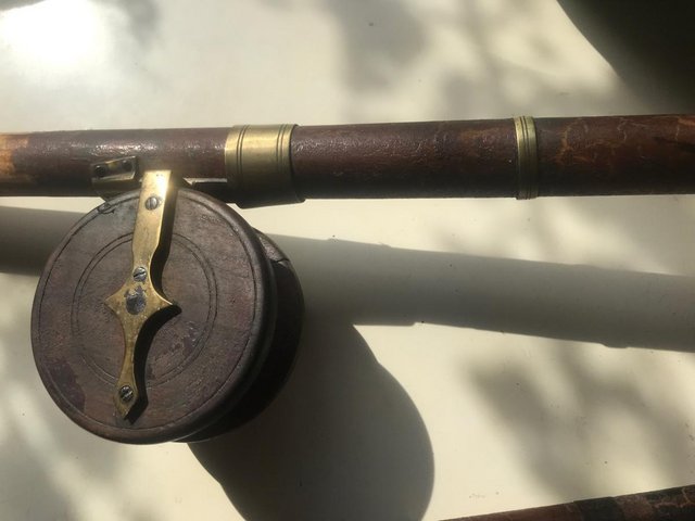 Preview of the first image of MILWARD Antique Fishing Rod.