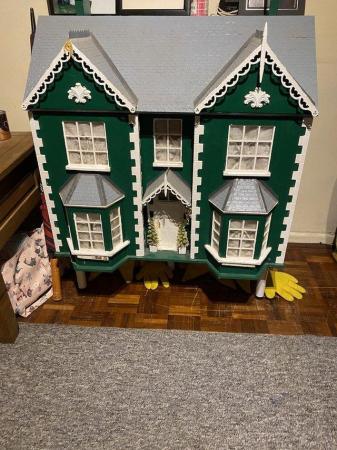 Image 1 of Dolls house with all furniture
