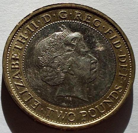 Image 2 of 2007 Abolition of Slavery £2 Coin