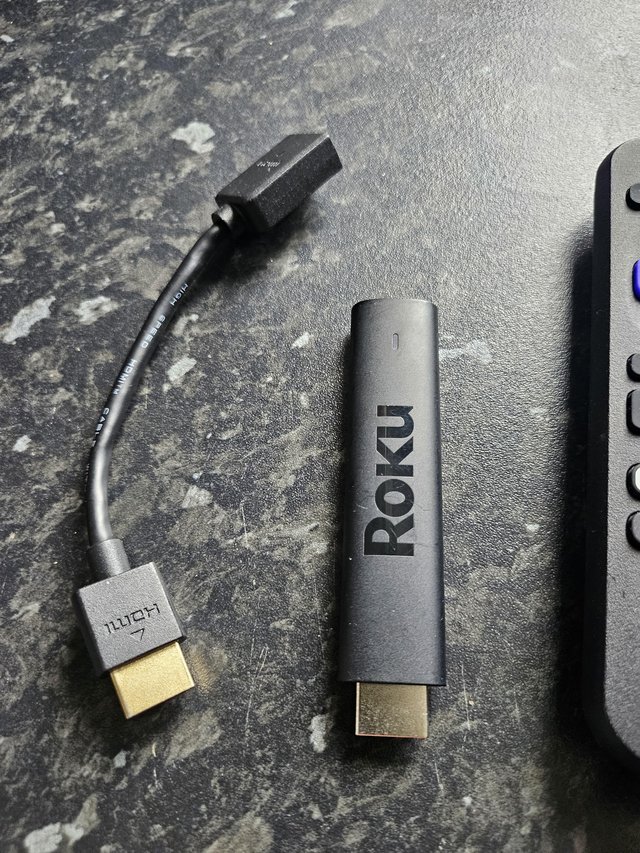 Preview of the first image of Roku streaming stick 4k.