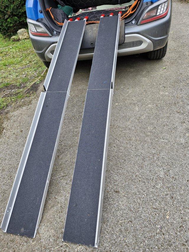 Preview of the first image of Wheelchair/scooter Ramps for a car or van..