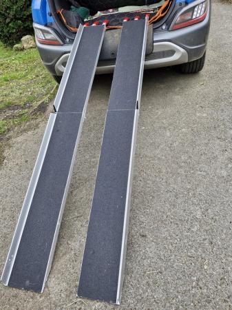 Image 1 of Wheelchair/scooter Ramps for a car or van.