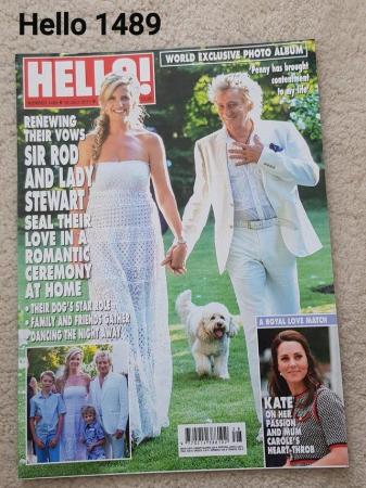 Image 1 of Hello Magazine 1489 - Renewing Vows: Sir Rod & Penny Stewart
