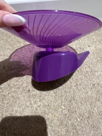 Image 3 of Purple silent hamster wheel