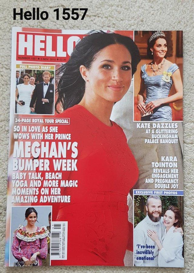 Preview of the first image of Hello Magazine 1557 - Harry & Meghan Down Under Tour.
