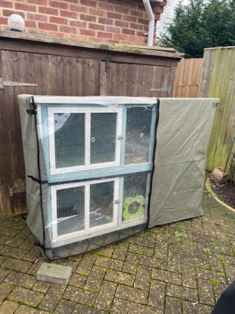 Image 3 of Pets at Home Small Pet Thermal Hutch Cover 5ft