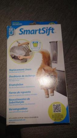 Image 1 of Catit SmartSift replacement liners 47L x 39W x 25H cm