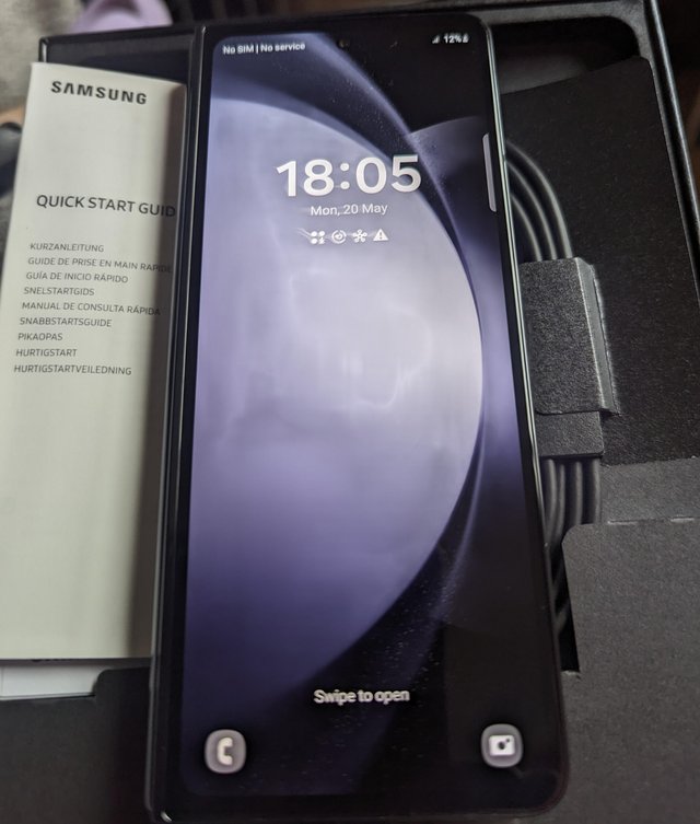 Preview of the first image of Brand New Samsung Galaxy Z fold 5.
