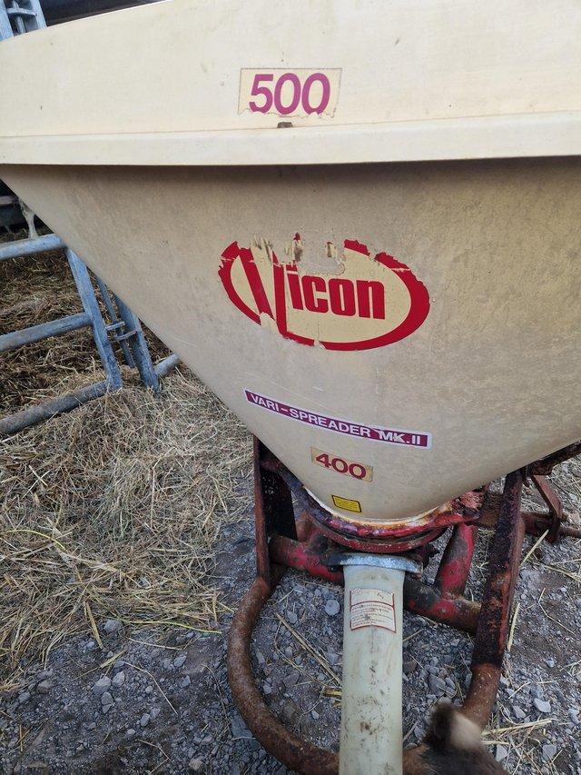 Preview of the first image of Vicon fertiliser spinner.
