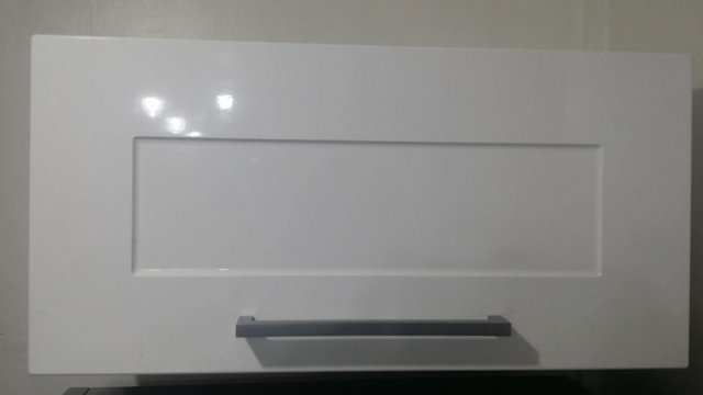 Image 3 of White High Gloss Kitchen Cabinet Doors in various sizes
