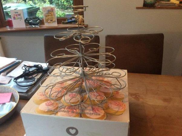 Image 1 of Cupcake stand. Ideal for a wedding or party.