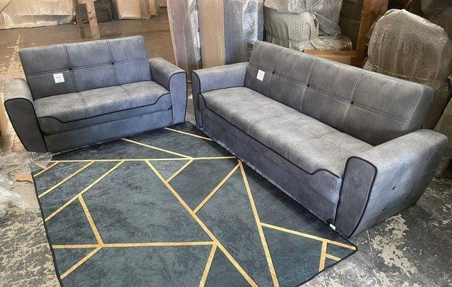 Preview of the first image of brnad new 3+2 sofabed sets sale.