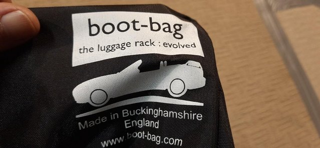 Image 1 of Mazda MX5 Boot Bag, As new, unused, Fits all MX5 models