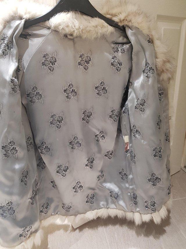 Preview of the first image of Ladies Vintage Fox Fur Jacket.