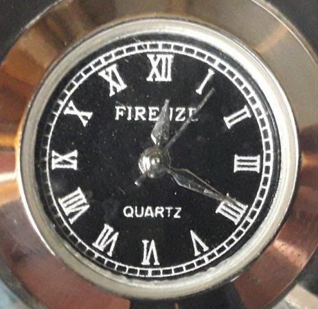 Image 3 of MINIATURE NOVELTY CLOCK - FAUX CRYSTAL