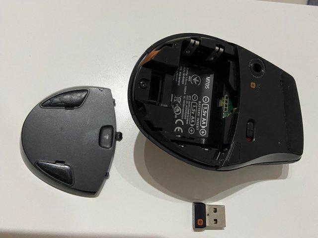 Preview of the first image of Wireless Logitech Marathon Mouse M705.