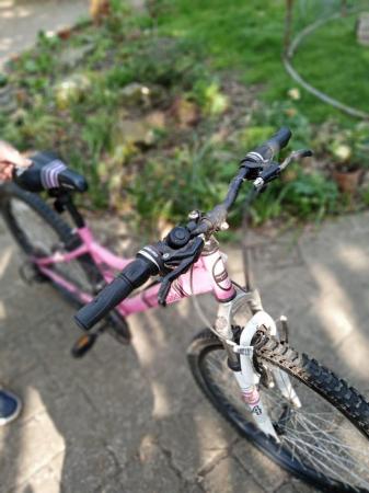 Image 2 of Pink bike kids mountain bike £50