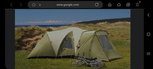 Image 2 of Coleman Big Cypress 8 berth tent - Lincoln
