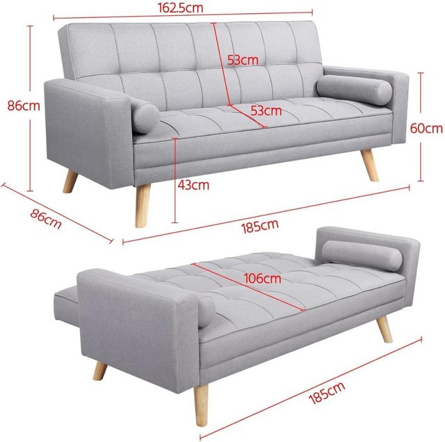 Preview of the first image of Grey new Sofa bed Maidstone.