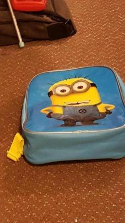 Image 1 of Kids Minions Rucsac bag NEW never used