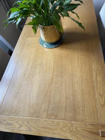 Image 3 of Oak table and 4 chairs for sale