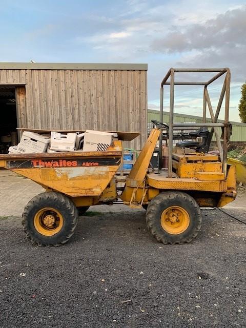 Preview of the first image of Thwaites 3 Tonne 4x4 dumper for sale.