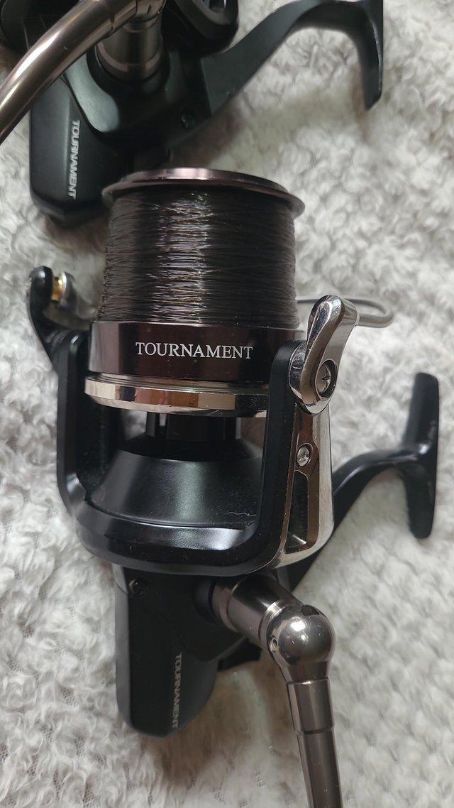 Preview of the first image of pair Diawia tournament 5500 reels for sale.
