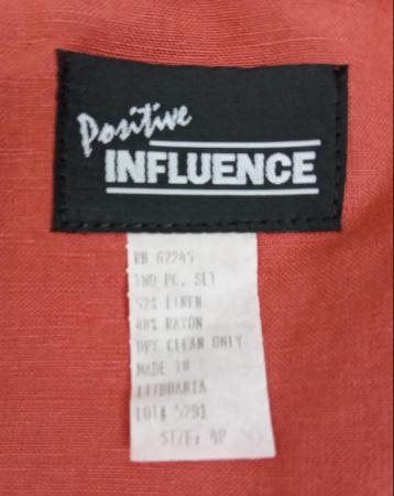 Image 16 of Size: 8P Short Sleeved Linen Jacket by Positive Influence.