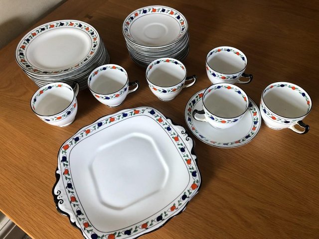 Preview of the first image of 1920’s? Balmoral (Redfern & Drakeford Ltd) China Pattern Tea.