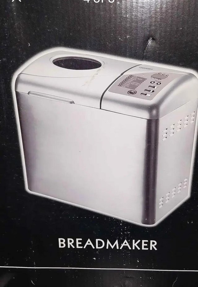 Preview of the first image of Cookworks BreadMaker with instructions.
