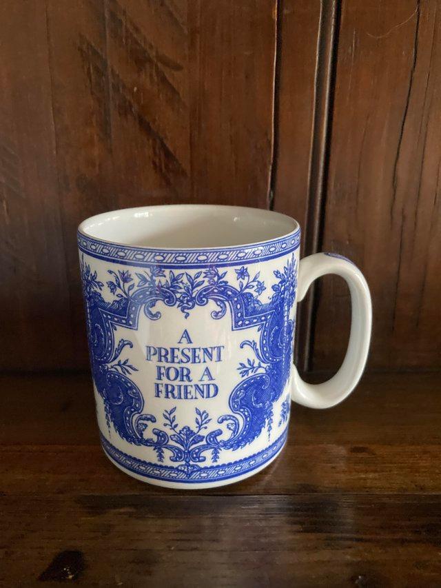 Preview of the first image of Spode Blue Room Collection Memento Mug.