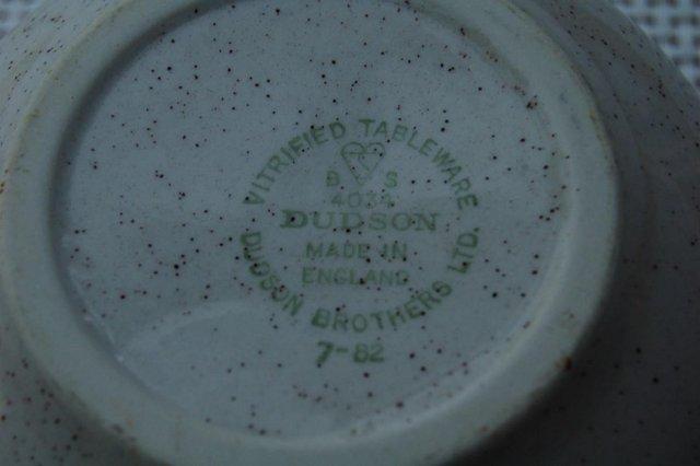 Image 7 of 6 R D 'Sudbury' & 3 Dudson Cereal/Pudding Bowls VGC