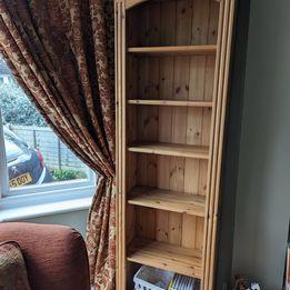 Image 2 of TWO WOODEN BOOKCASES FOR SALE