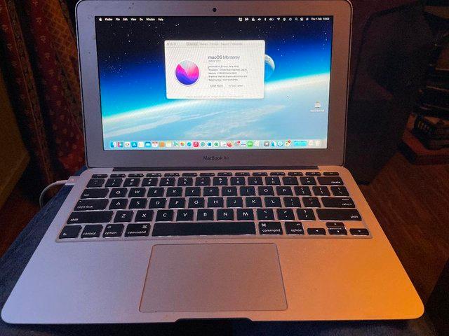 Preview of the first image of 11in Macbook Air 2015, 256GB, 1.6 ghz dual core i5, 4GB RAM.