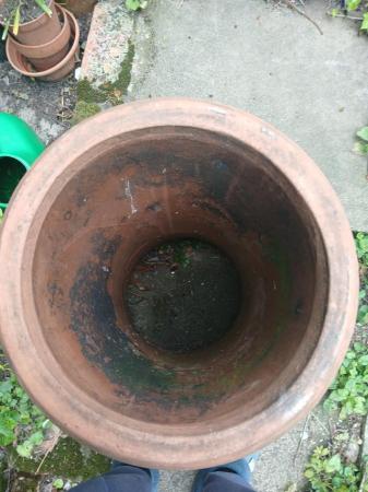 Image 1 of Chimney Pot Clay Cannon  shape