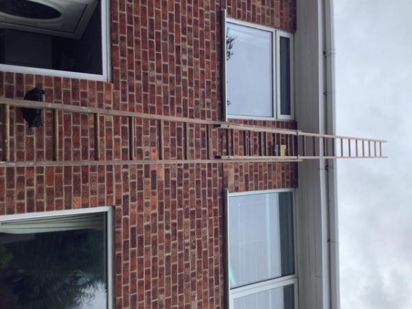 Image 1 of HEAVY DUTY EXTRA LONG EXTENSION LADDERS