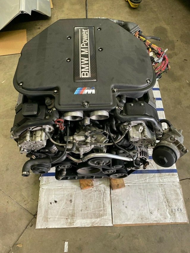 Preview of the first image of Bmw M5 S62 E39 V8 Complete Engine S62B50 5.0 Motor Transmiss.