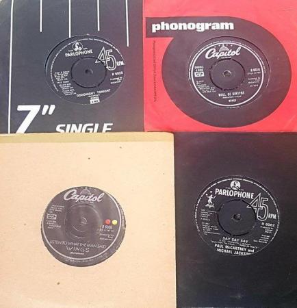 Image 3 of SINGLES by Wings, Beatles also 4 by John Lennon and YOKO